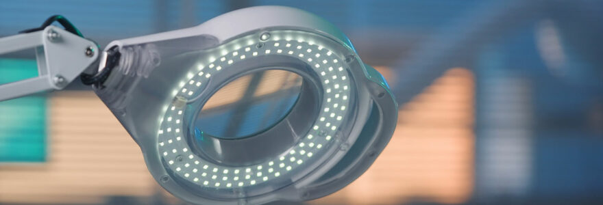 lampe loupe LED